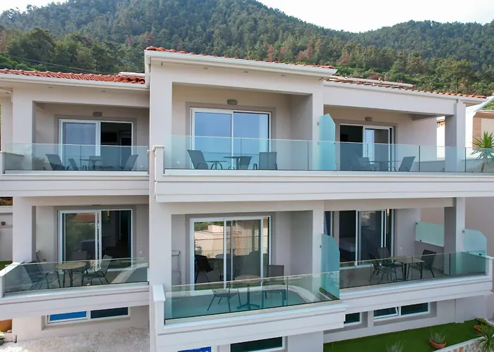 Finikas Luxury Thassos Golden 아파트 *