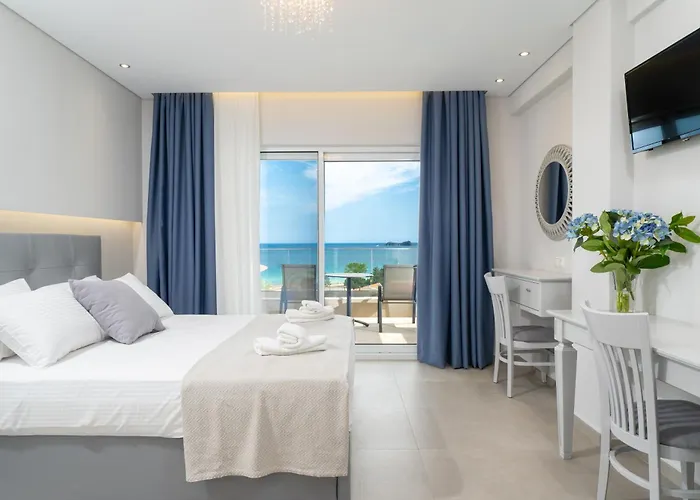 아파트 Finikas Luxury Thassos Golden 크리시 아모우디아